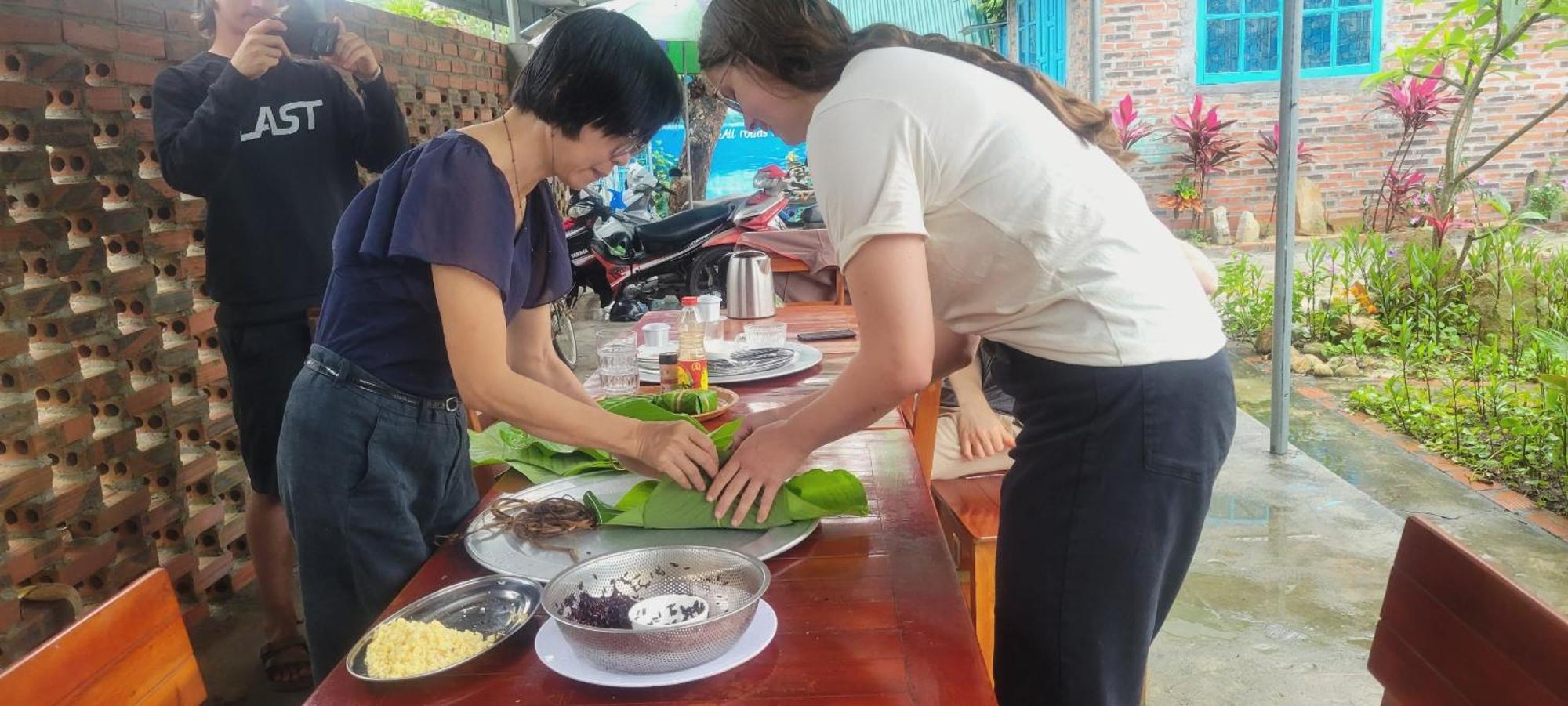 Mina Cafe & Stay Quan Lan Exterior foto