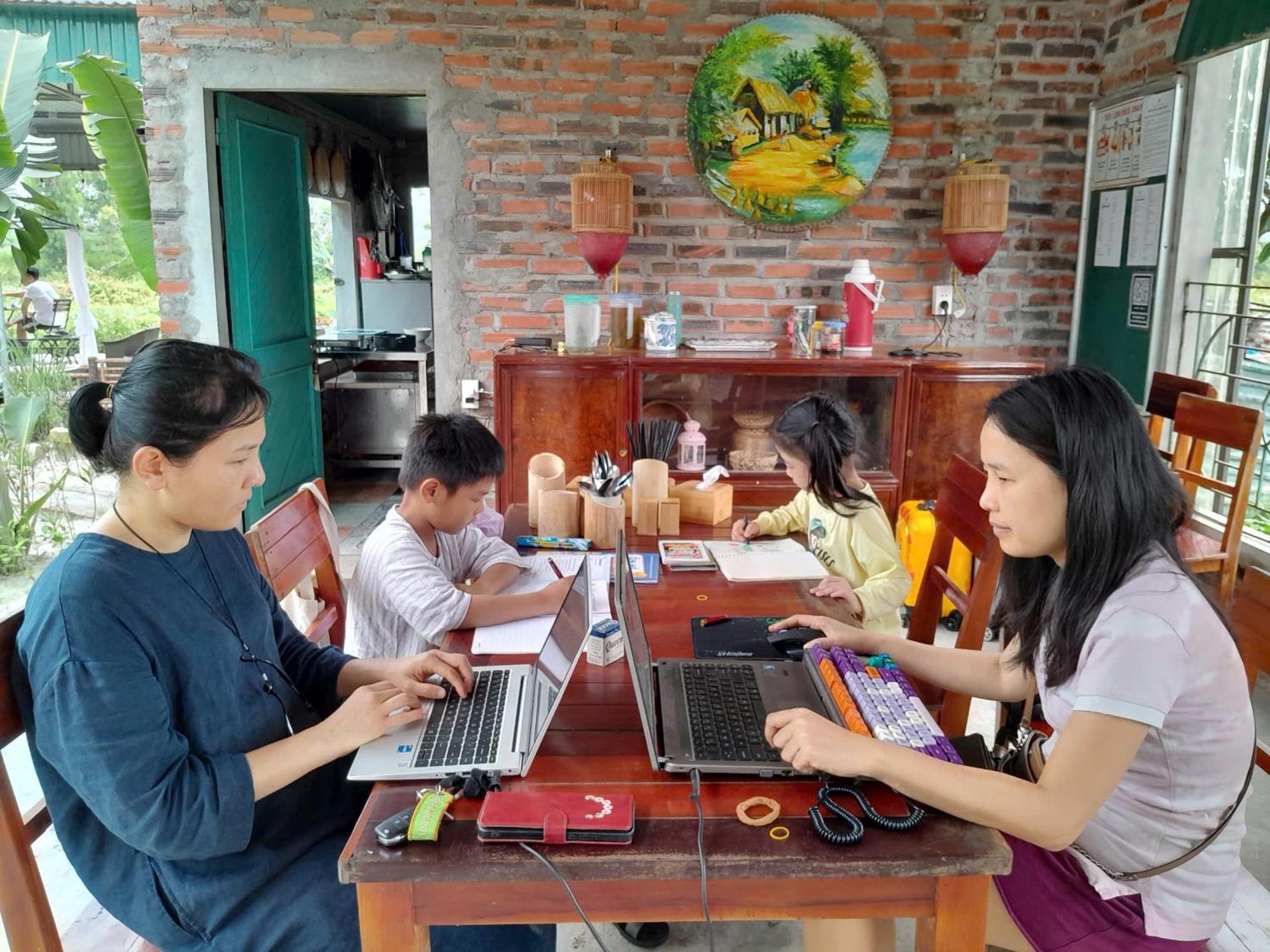 Mina Cafe & Stay Quan Lan Exterior foto